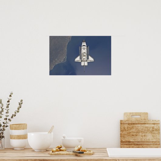 Space shuttle Atlantis Poster (Keuken)