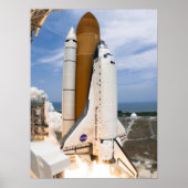 Space Shuttle Atlantis Poster (Voorkant)