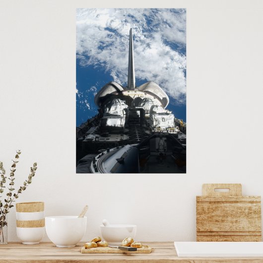 Space Shuttle Atlantis Poster (Keuken)