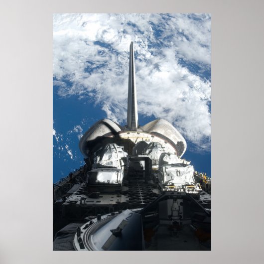 Space Shuttle Atlantis Poster (Voorkant)