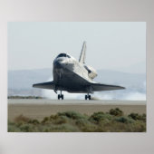 Space Shuttle Atlantis Poster (Voorkant)