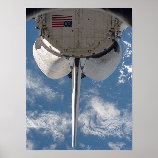 Space Shuttle Atlantis Poster (Voorkant)