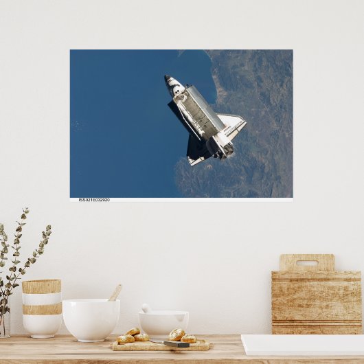 Space Shuttle Atlantis Poster (Keuken)