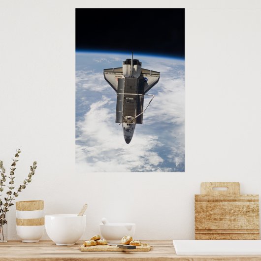 Space Shuttle Atlantis Poster (Keuken)