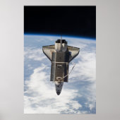 Space Shuttle Atlantis Poster (Voorkant)