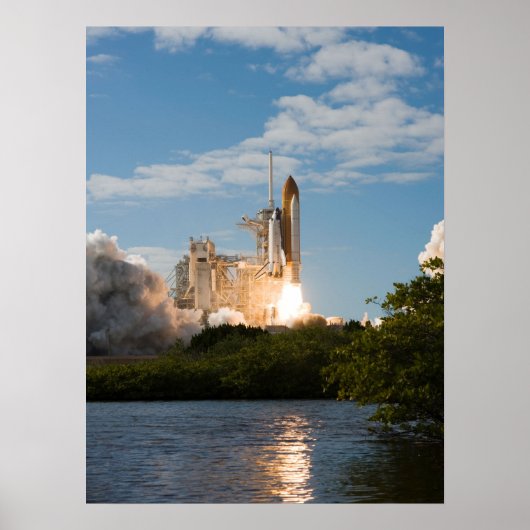 Space Shuttle Atlantis Poster (Voorkant)
