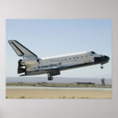 Space Shuttle Atlantis Poster (Voorkant)