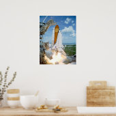 Space Shuttle Atlantis Poster (Keuken)