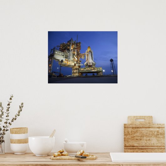 Space Shuttle Atlantis Poster (Keuken)