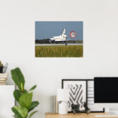 Space Shuttle Atlantis Poster (Thuiskantoor)