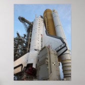 Space Shuttle Atlantis Poster (Voorkant)