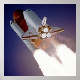 Space Shuttle Atlantis Poster