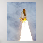 Space Shuttle Atlantis Poster (Voorkant)
