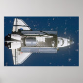 Space Shuttle Atlantis Poster (Voorkant)