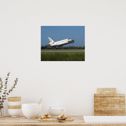 Space Shuttle Atlantis Poster (Keuken)