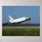 Space Shuttle Atlantis Poster (Voorkant)