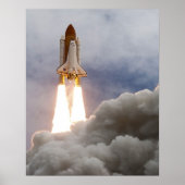 Space Shuttle Atlantis Poster (Voorkant)