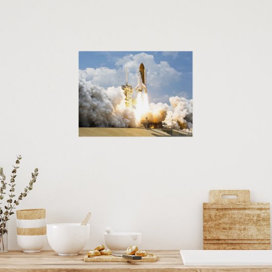 Space Shuttle Atlantis Poster (Keuken)