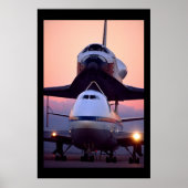 Space Shuttle Atlantis Poster (Voorkant)