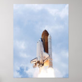 Space Shuttle Atlantis Poster (Voorkant)
