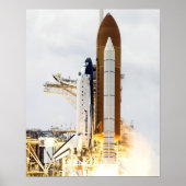 Space Shuttle Atlantis Poster (Voorkant)
