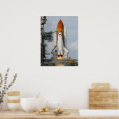 Space Shuttle Atlantis Poster (Keuken)