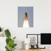 Space Shuttle Atlantis Poster (Thuiskantoor)