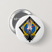 Space Shuttle Atlantis Ronde Button 5,7 Cm (Voorkant /achterkant)
