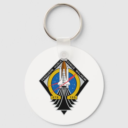 Space Shuttle Atlantis Sleutelhanger (Voorkant)