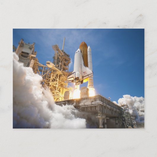 Space Shuttle Atlantis Start STS-132 Mission Briefkaart (Voorkant)