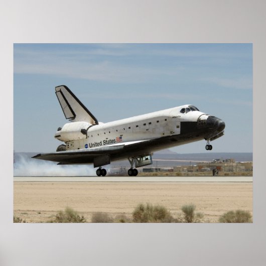 Space Shuttle Atlantis (STS-117) Poster (Voorkant)