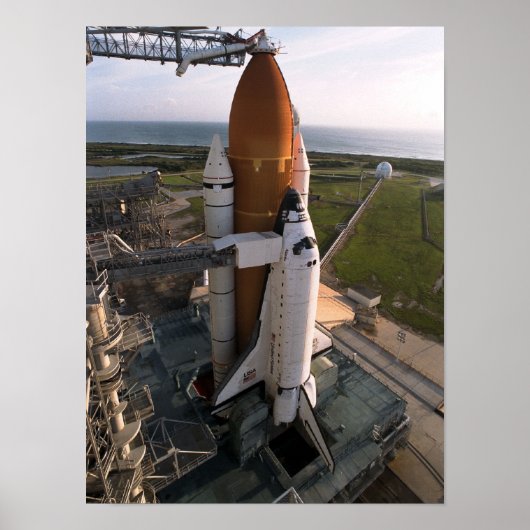 Space Shuttle Atlantis (STS-86) Poster (Voorkant)