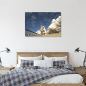 Space Shuttle Atlantis tilt af 20 Canvas Afdruk (Insitu (Slaapkamer))
