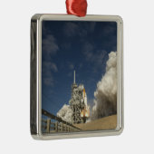 Space Shuttle Atlantis tilt af 20 Metalen Ornament (Rechts)