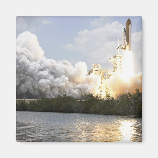 Space Shuttle Atlantis tilt af 22 Magneet (Voorkant)