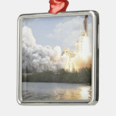 Space Shuttle Atlantis tilt af 22 Metalen Ornament (Links)