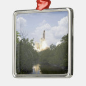 Space Shuttle Atlantis tilt af 25 Metalen Ornament (Links)