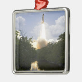 Space Shuttle Atlantis tilt af 26 Metalen Ornament (Links)