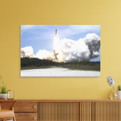 Space Shuttle Atlantis tilt af 28 Canvas Afdruk (Insitu (Woonkamer))
