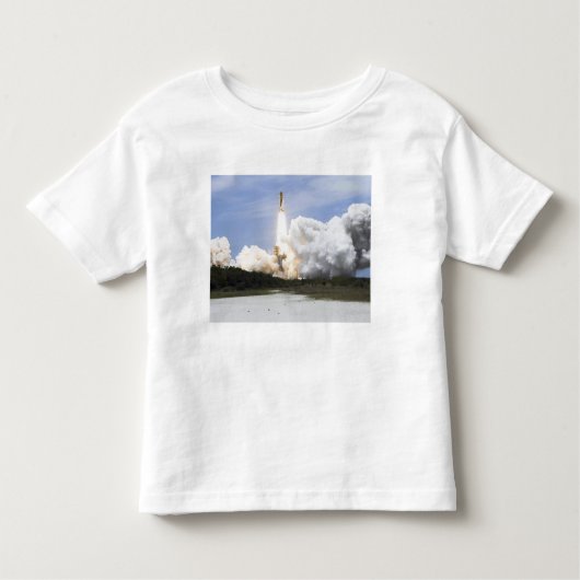 Space Shuttle Atlantis tilt af 28 Kinder Shirts (Voorkant)