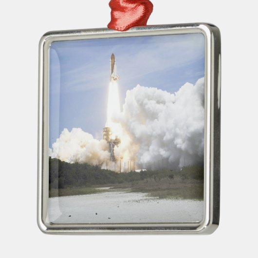 Space Shuttle Atlantis tilt af 28 Metalen Ornament (Links)