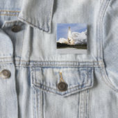Space Shuttle Atlantis tilt af 28 Vierkante Button 5,1 Cm (In situ)