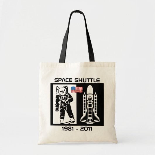 Space Shuttle Bag 2 Tote Bag (Voorkant)