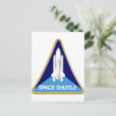SPACE SHUTTLE BRIEFKAART (Staand voorkant)