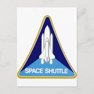SPACE SHUTTLE BRIEFKAART