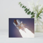 Space Shuttle Briefkaart (Staand voorkant)