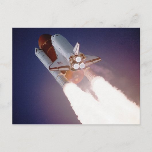 Space Shuttle Briefkaart (Voorkant)
