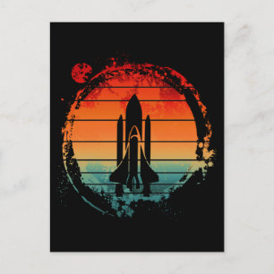 SPACE SHUTTLE  BRIEFKAART