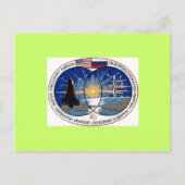 SPACE SHUTTLE BRIEFKAART (Voorkant)