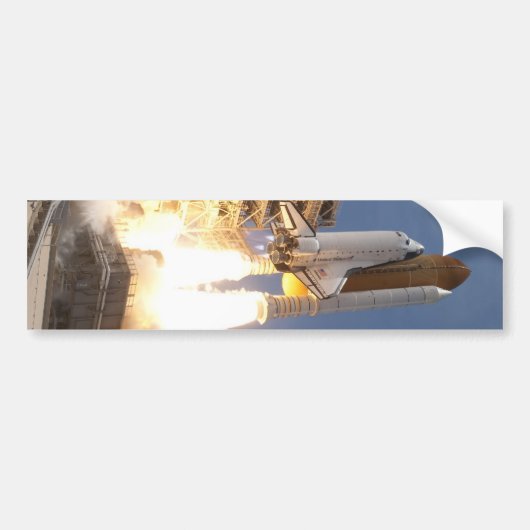 Space Shuttle Bumpersticker (Voorkant)